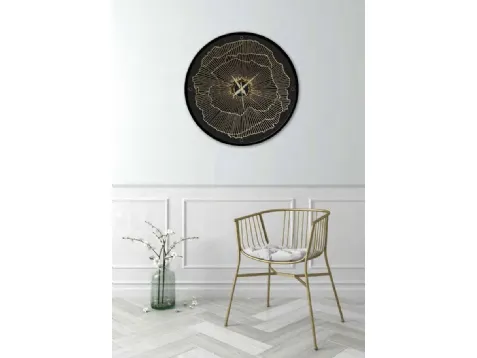 Orologio Linee Dorate