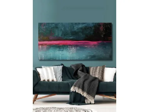 Quadro Linea Fucsia