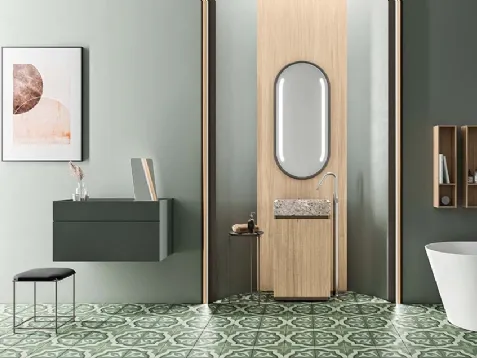 Nerolab in Impiallacciato Rovere Chiaro