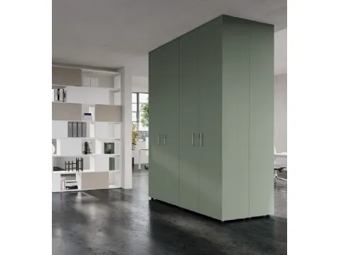 Armadio laccato Verde